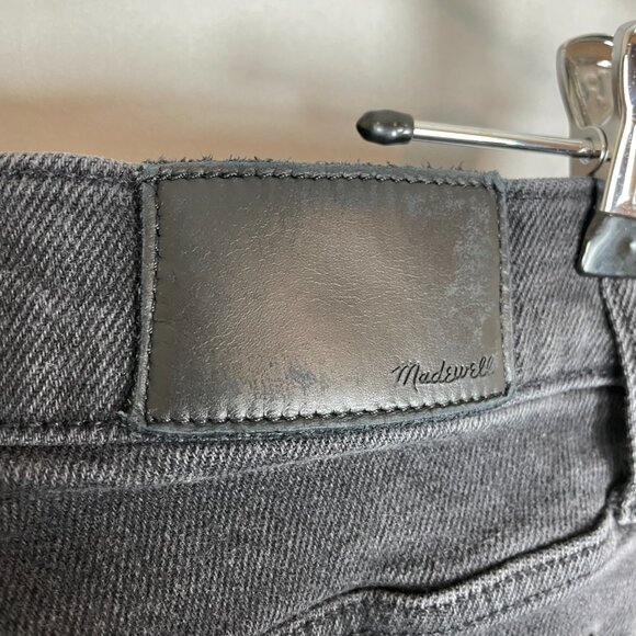 Madewell Jeans Cali Demi-Boot Bootcut Women Black Size 26 Faded Black‎ Stretch - Picture 3 of 9
